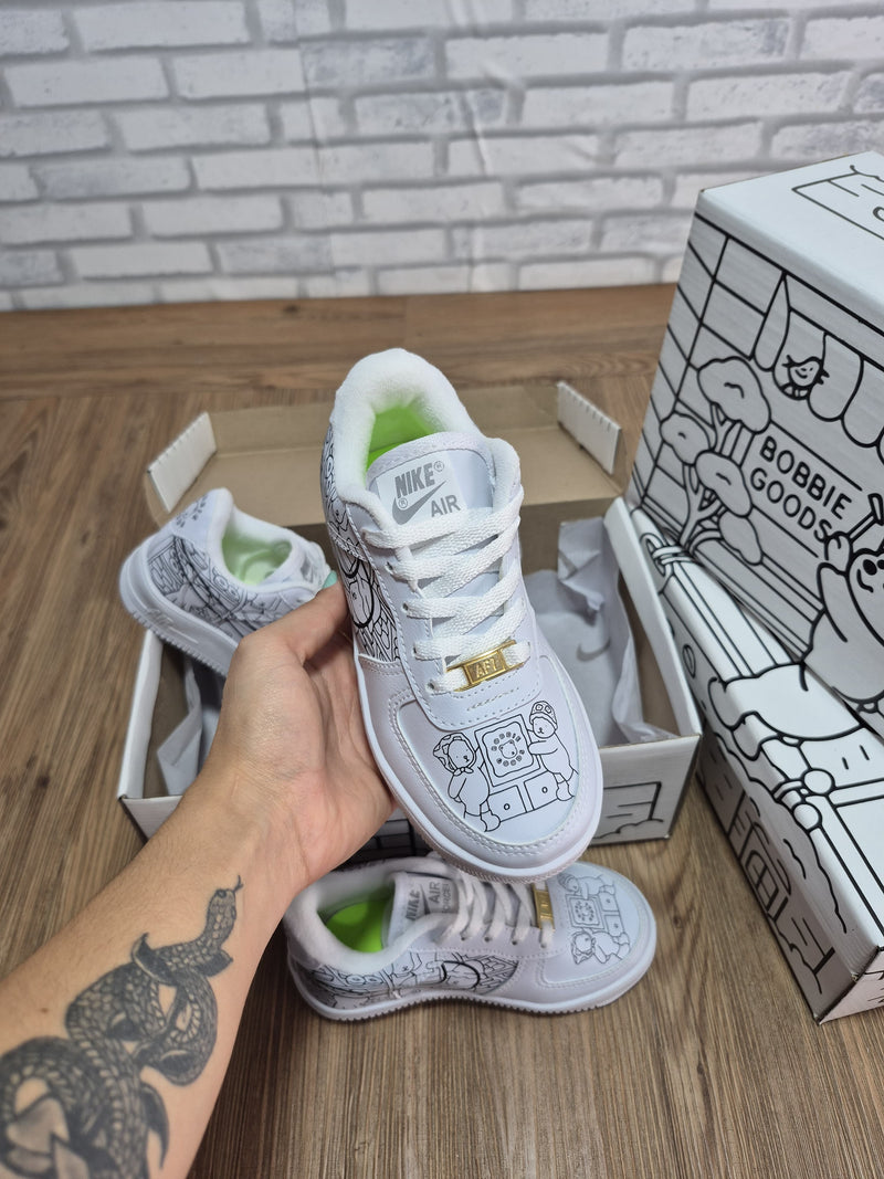 Tênis Nike Air Force Bobbie Goods Infantil