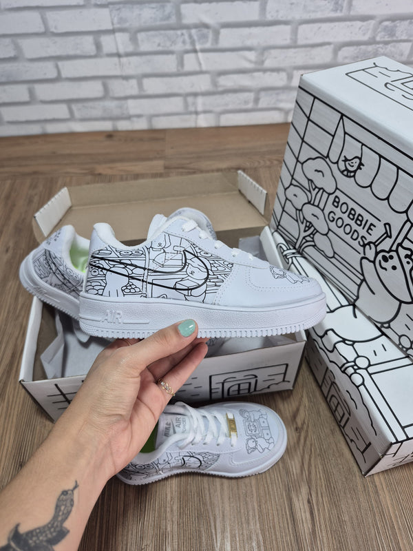 Tênis Nike Air Force Bobbie Goods Infantil