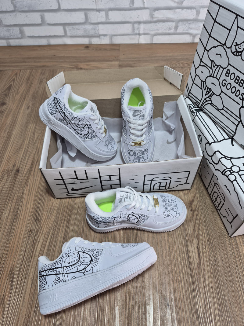 Tênis Nike Air Force Bobbie Goods Infantil