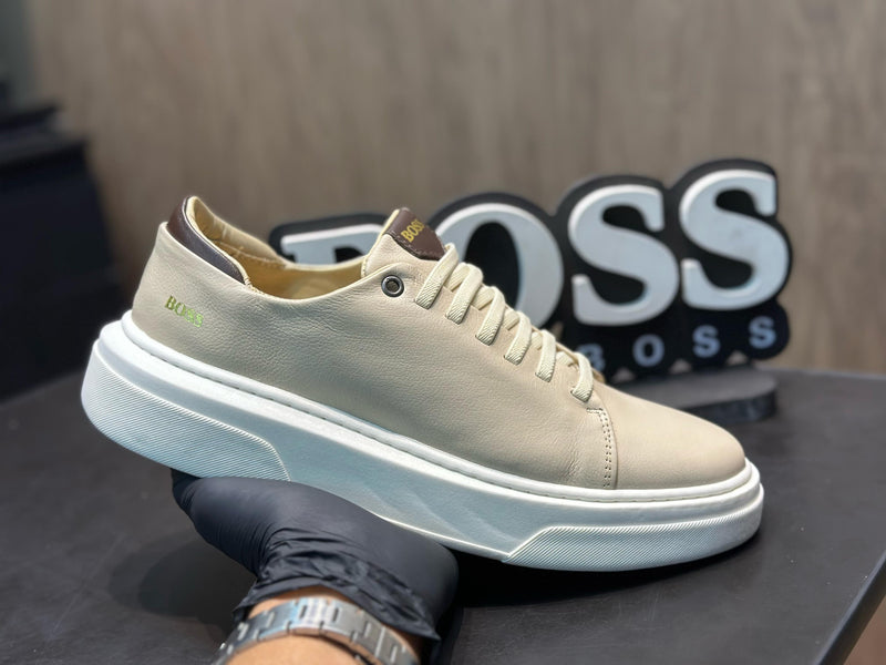 Sapatênis Boss Couro