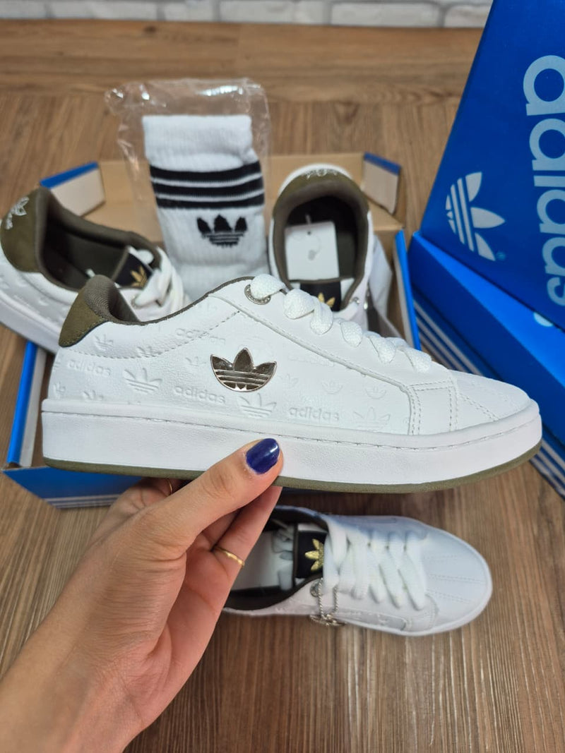Tênis Lançamento Adidas 900 Ladies + Meia Adidas