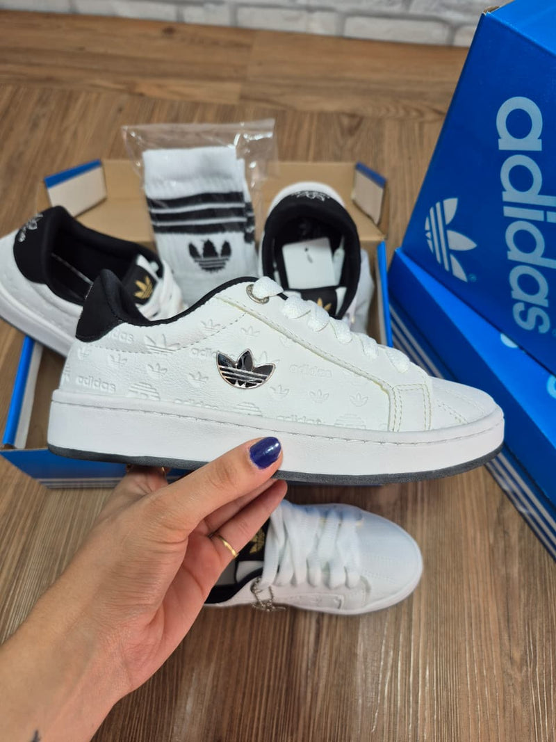 Tênis Lançamento Adidas 900 Ladies + Meia Adidas