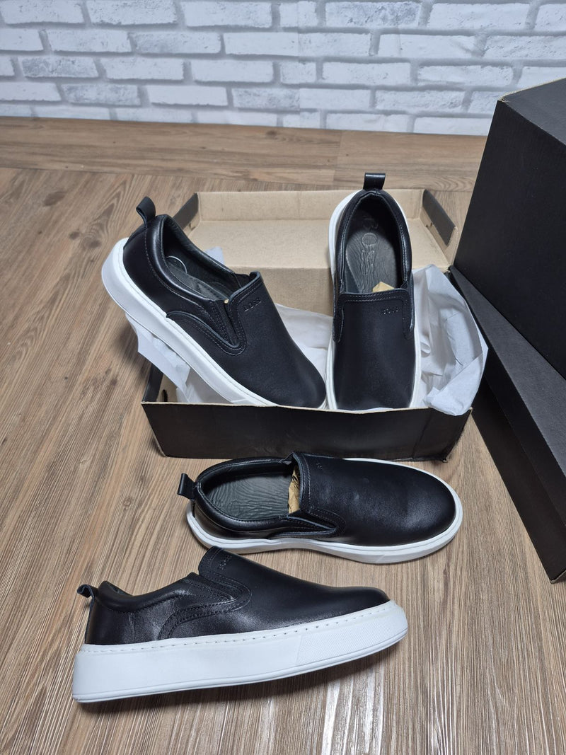 Mocassim Hugo Boss Iate Couro Premium