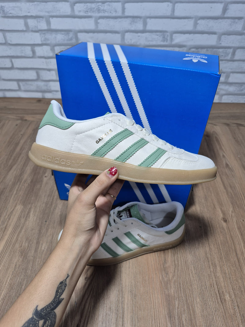 Adidas Gazelle Couro Feminino