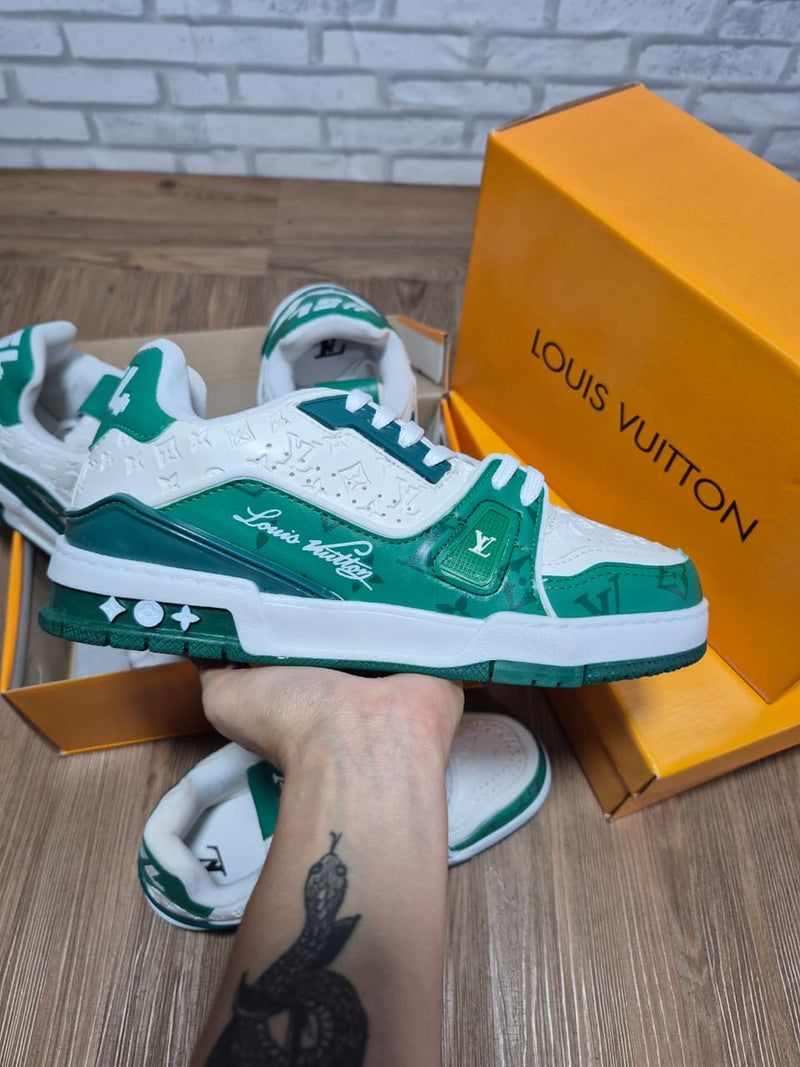 Tênis Lançamento Louis Vuitton Trainer Light Sneaker