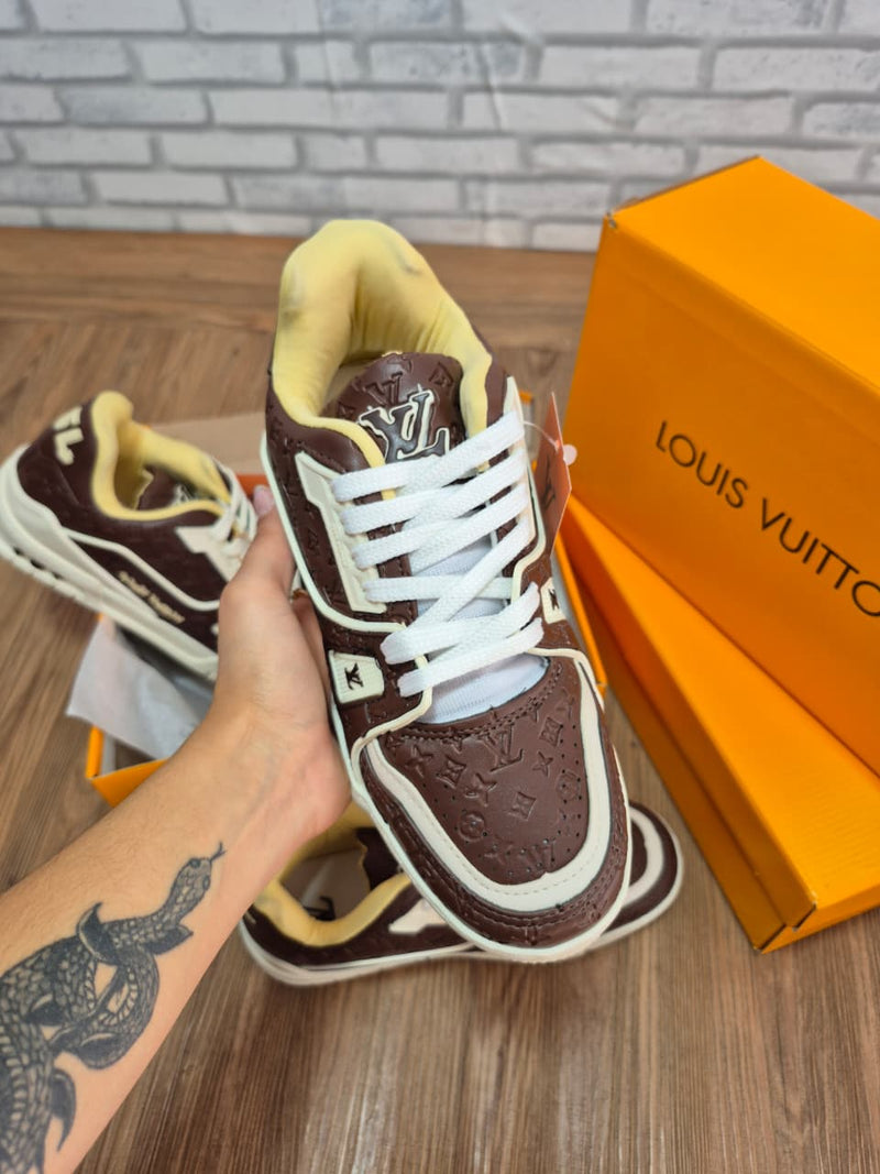 Tênis Lançamento Louis Vuitton Trainer Light Sneaker