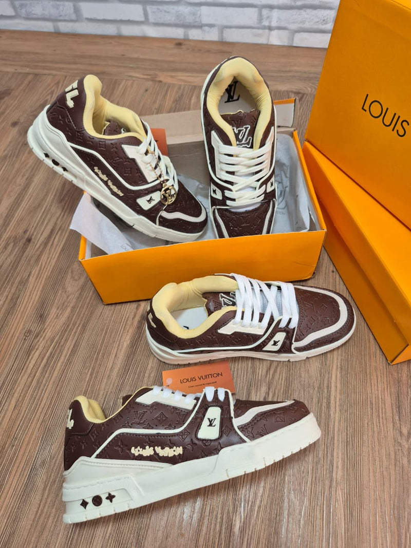 Tênis Lançamento Louis Vuitton Trainer Light Sneaker