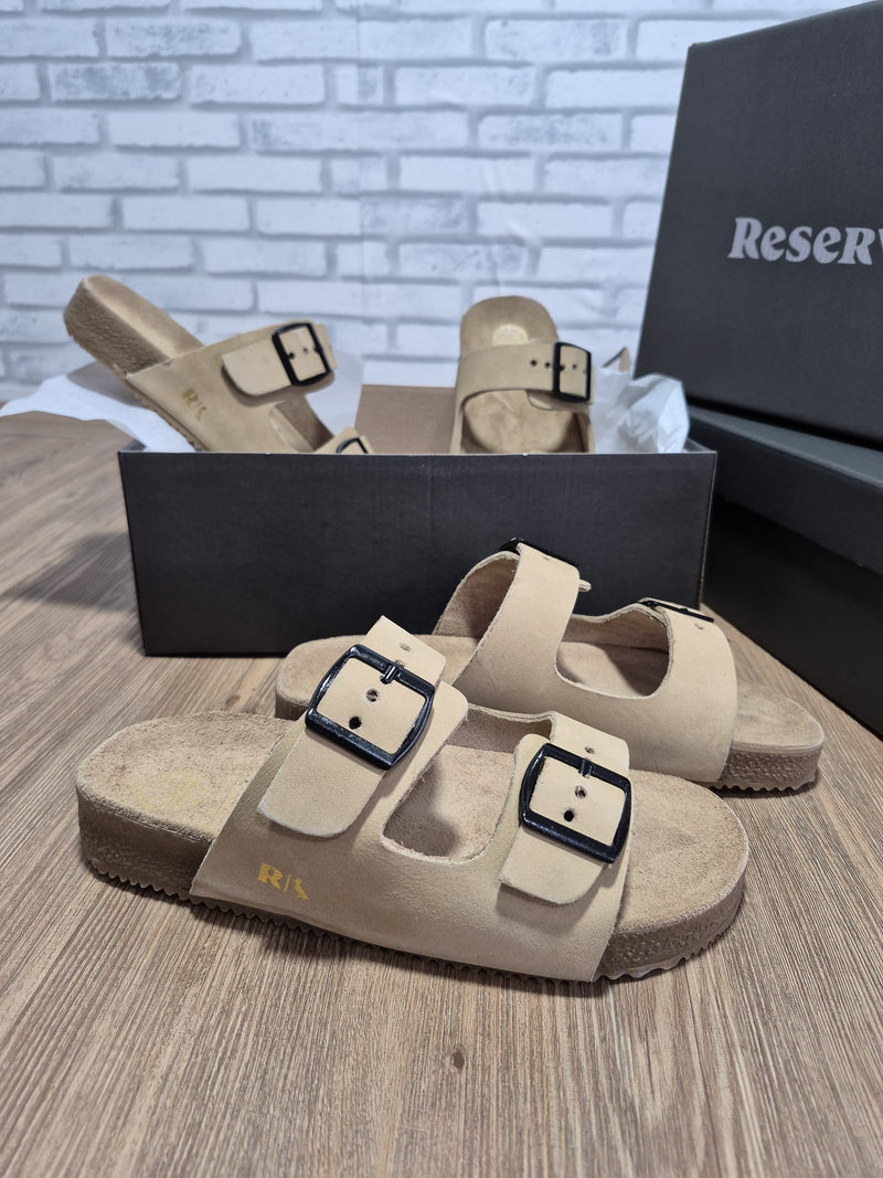 Chinelo Reserva Birken Couro