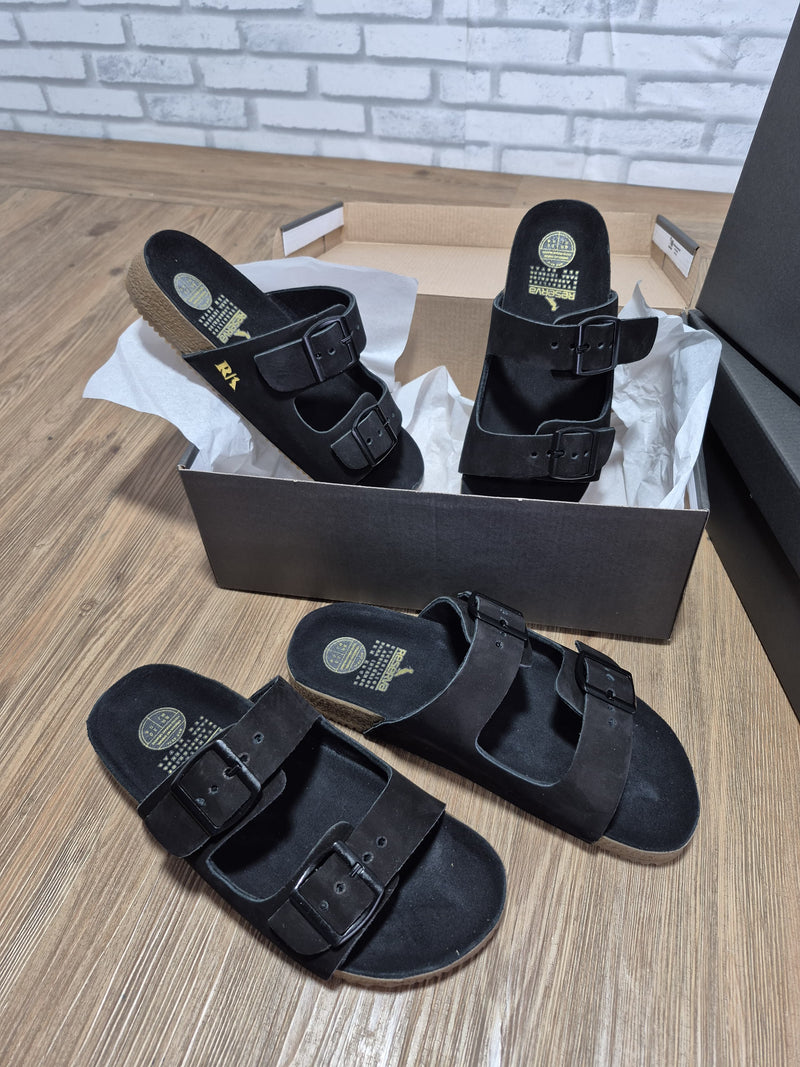 Chinelo Reserva Birken Couro