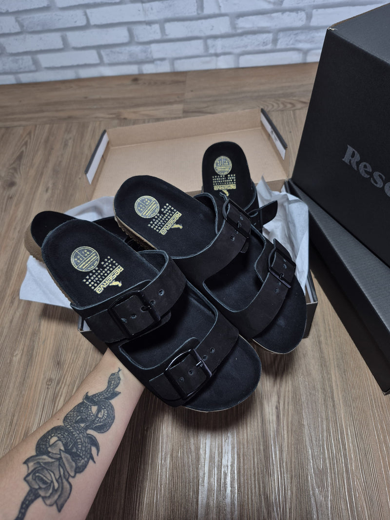 Chinelo Reserva Birken Couro