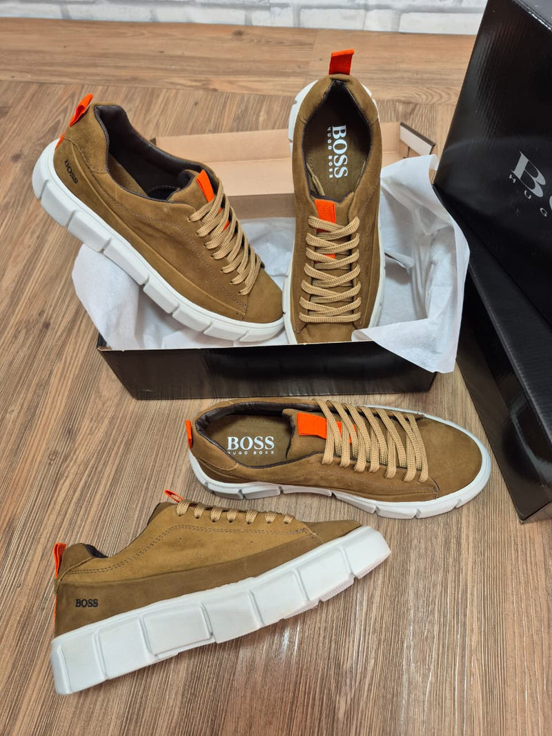 Sapatênis Hugo Boss Couro