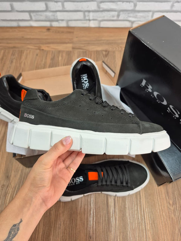 Sapatênis Hugo Boss Couro