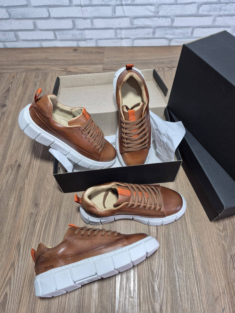 Sapatênis Hugo Boss Couro
